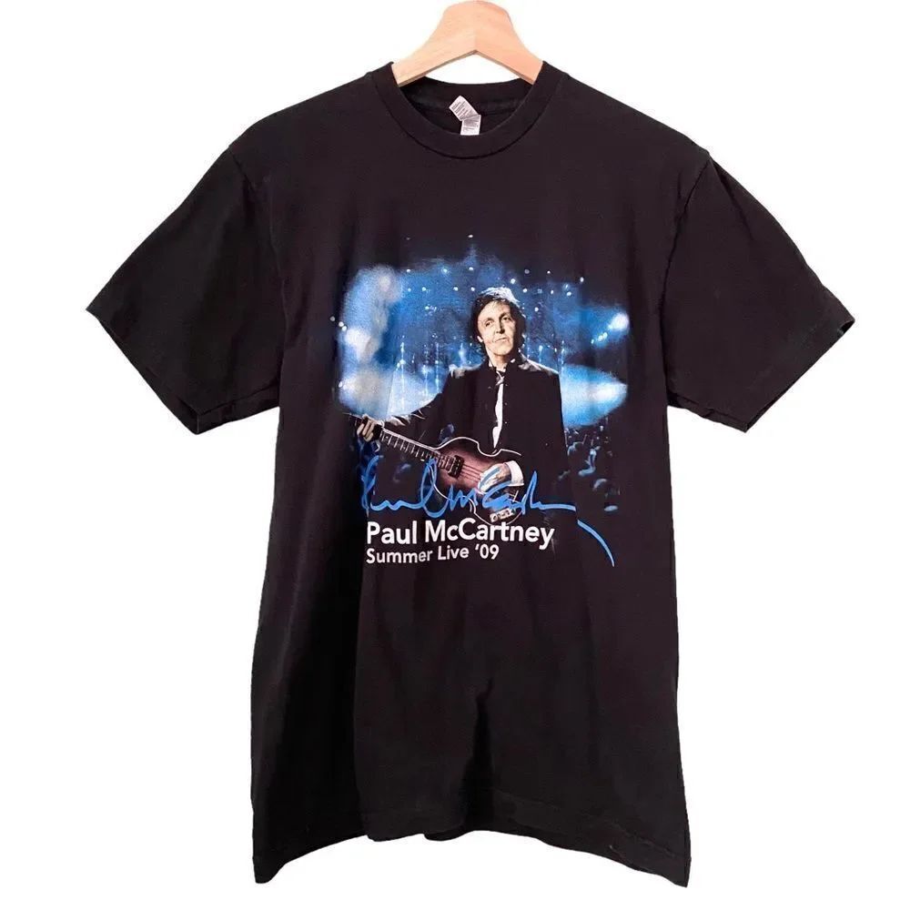 Paul McCartney Summer Live '09 Crewneck Tee in Size Medium